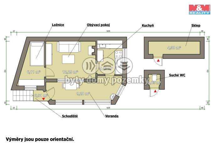 Prodej, Chata, Střelice