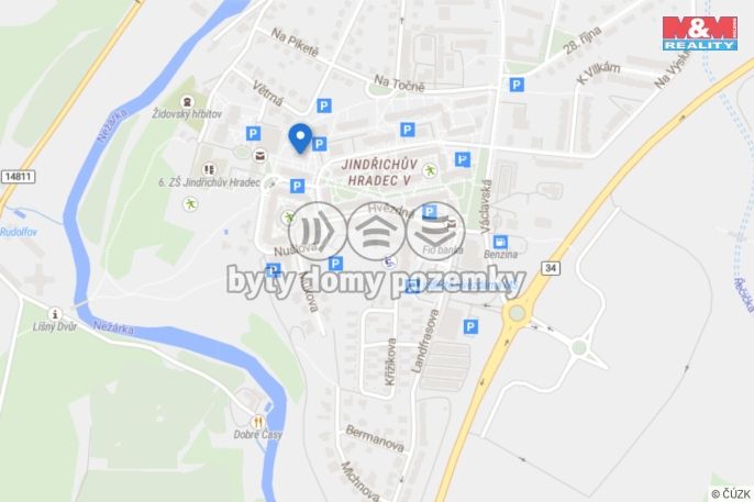 Pronájem, Byt 3+1, Jindřichův Hradec