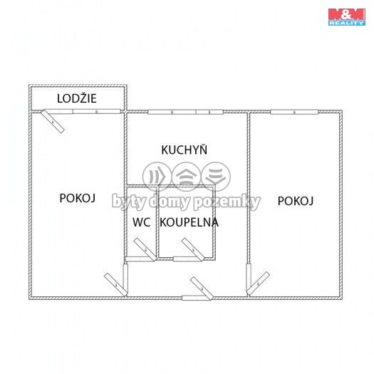 Pronájem, Byt 2+1, Ostrava