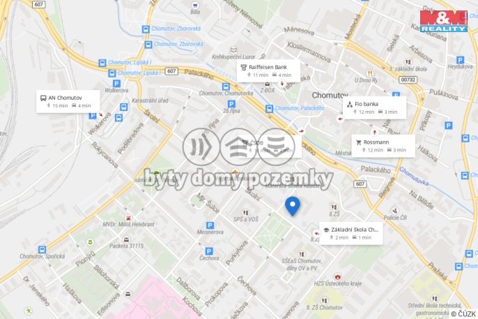Pronájem, Kancelářský prostor, Chomutov