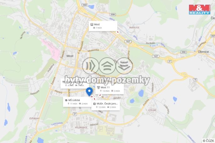Prodej, Byt 3+1, Most