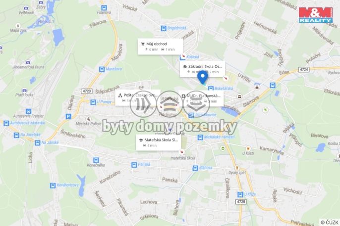 Prodej, Pozemek k bydlení, Ostrava
