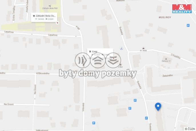 Pronájem, Byt 1+1, Ostrava