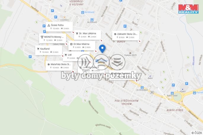 Pronájem, Byt 2+1, Ústí nad Labem