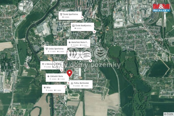 Pronájem, Rodinný dům, České Budějovice