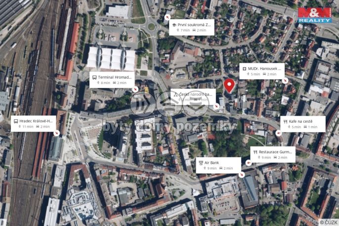 Prodej, Byt 3+kk, Hradec Králové