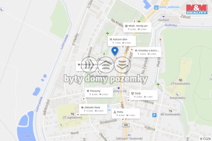 Prodej, Byt 2+1, Kuřim