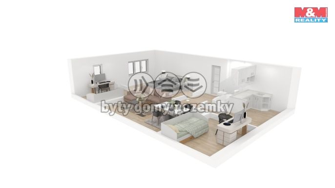 Prodej, Byt 2+1, Čestice