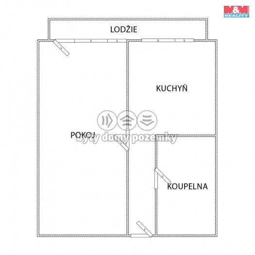 Prodej, Byt 1+1, Ostrava
