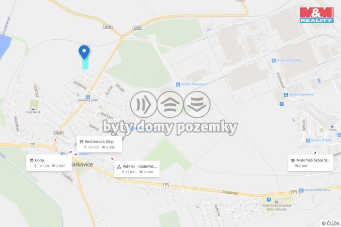 Prodej, Pozemek k bydlení, Chrudim