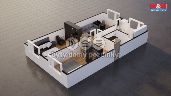 Prodej, Byt 3+1, Ústí nad Labem