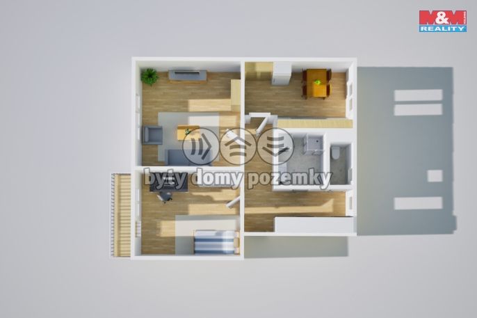 Prodej, Byt 2+1, Litvínov