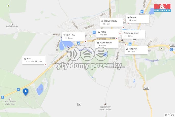 Prodej, Chata, Lišov
