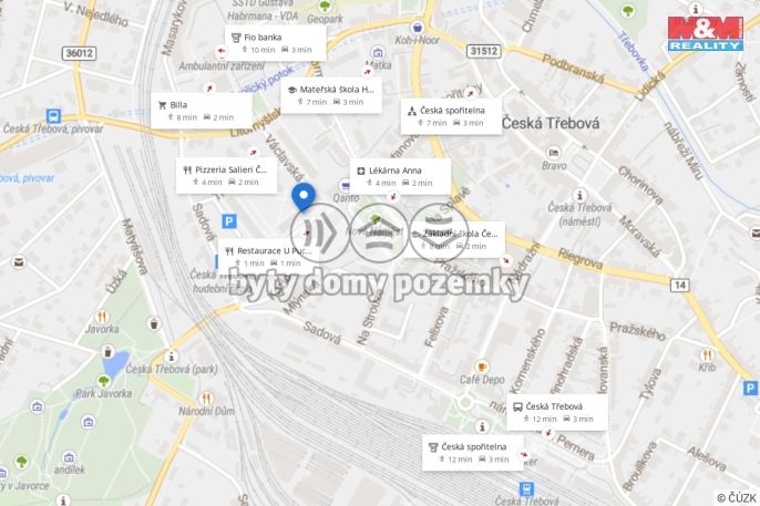 Prodej, Byt 3+1, Česká Třebová