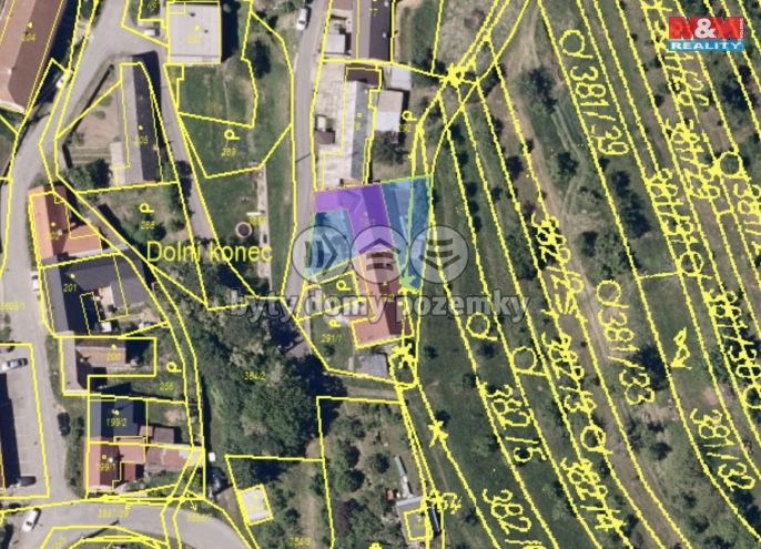 Prodej, Pozemek k bydlení, Halenkovice