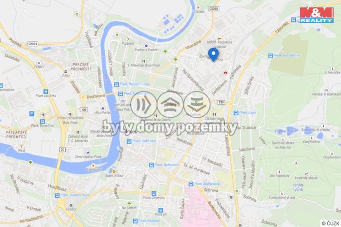 Prodej, Byt 1+kk, Písek