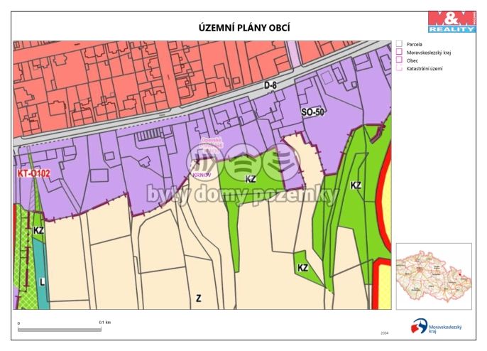 Prodej, Pozemek k bydlení, Krnov