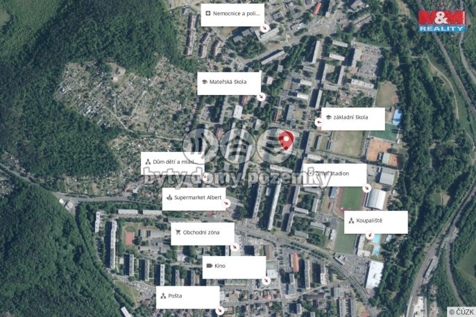 Prodej, Byt 3+1, Kadaň