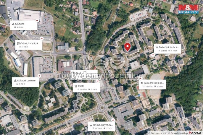 Prodej, Byt 2+1, Orlová