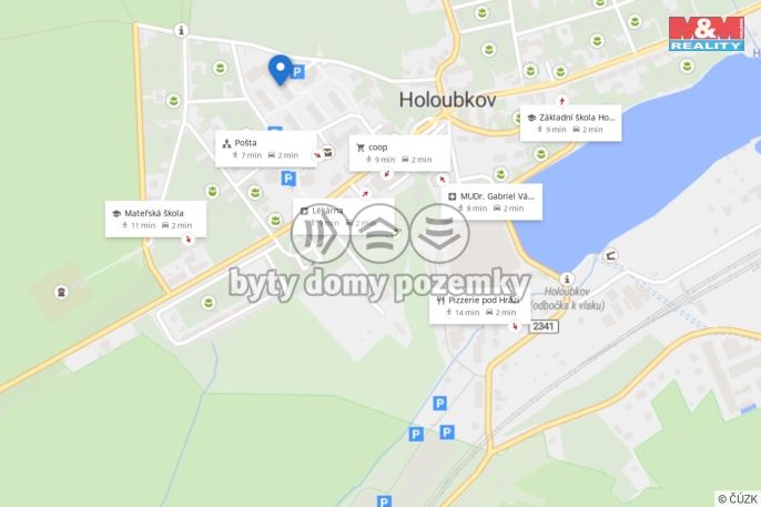 Pronájem, Byt 2+1, Holoubkov