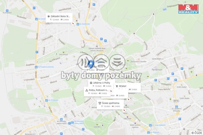 Prodej, Byt 2+kk, Aš