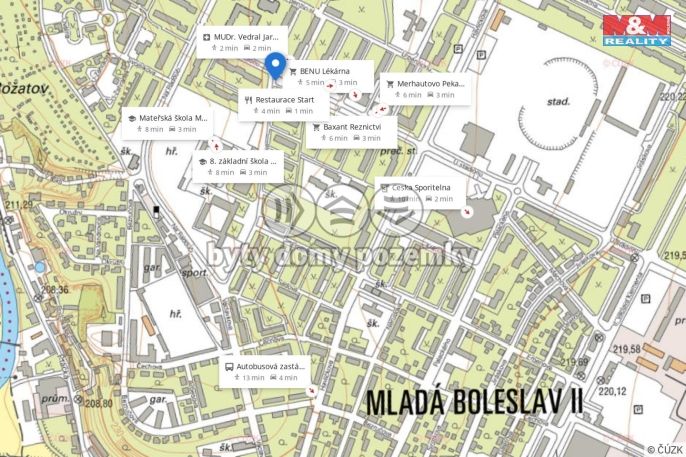 Pronájem, Byt 3+kk, Mladá Boleslav