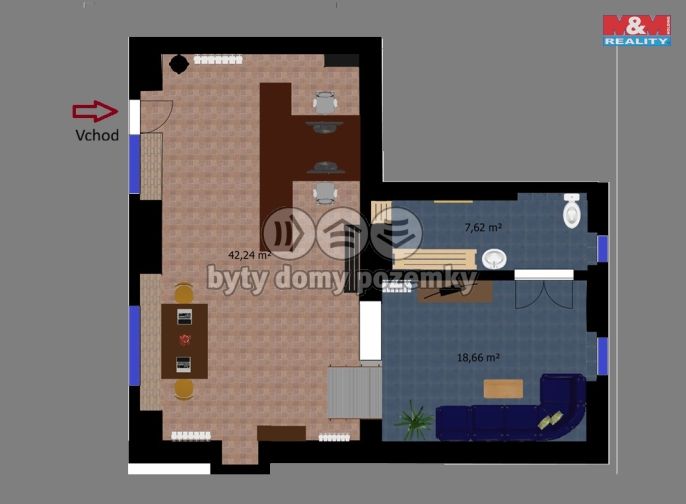 Pronájem, Obchod a služby, Kolín