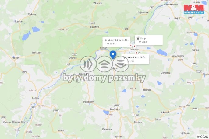 Prodej, Vodní plocha, Čímice