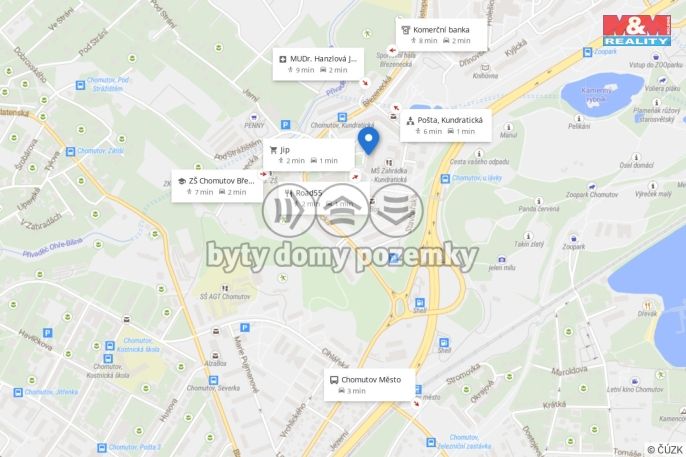 Prodej, Byt 3+1, Chomutov