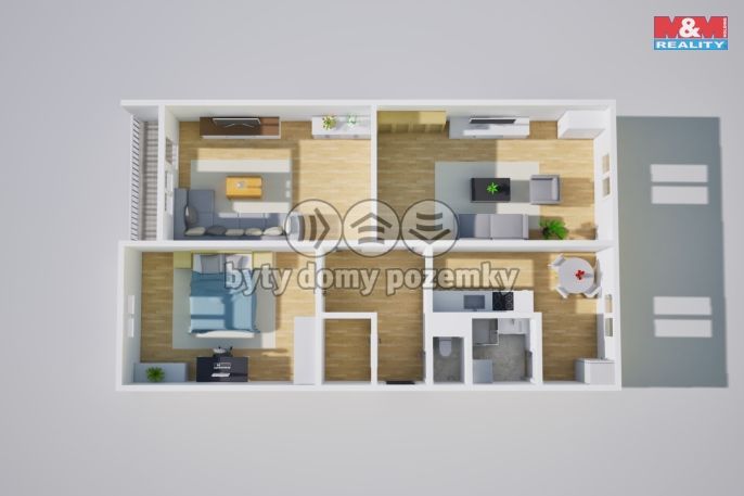 Prodej, Byt 3+1, Teplice