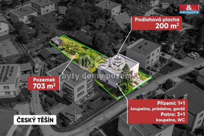 Prodej, Rodinný dům, Český Těšín