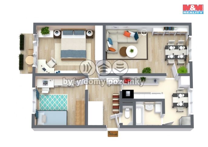 Prodej, Byt 3+1, Blansko