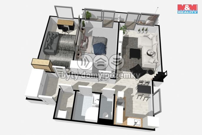 Prodej, Byt 3+kk, Čáslav