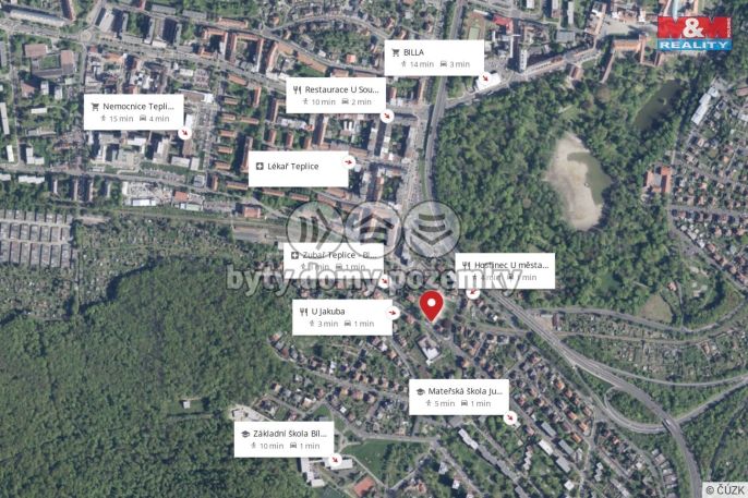 Prodej, Byt 2+1, Teplice