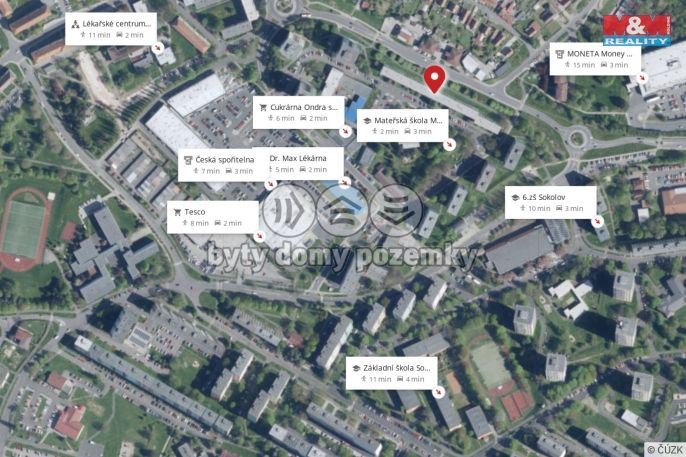 Prodej, Byt 2+1, Sokolov