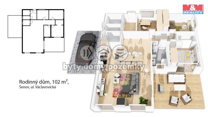 Prodej, Rodinný dům, Šenov