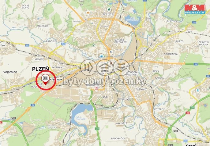 Pronájem, Byt 2+1, Plzeň