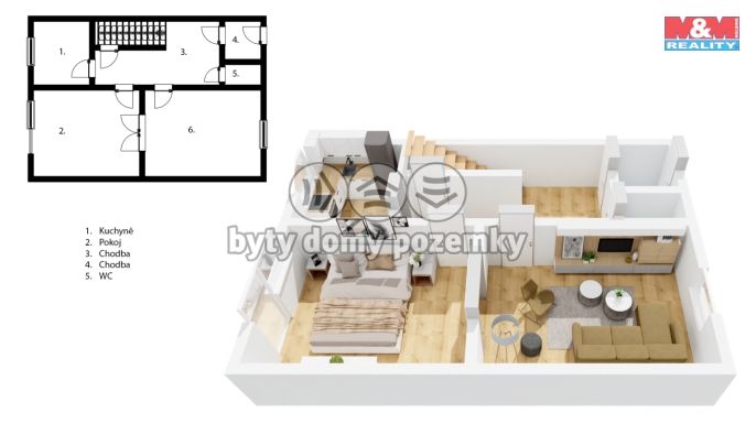 Prodej, Rodinný dům, Zlaté Hory