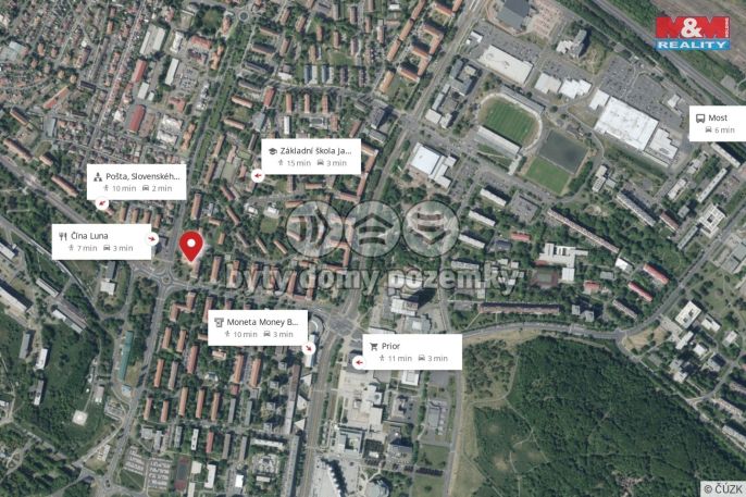 Prodej, Byt 2+1, Most