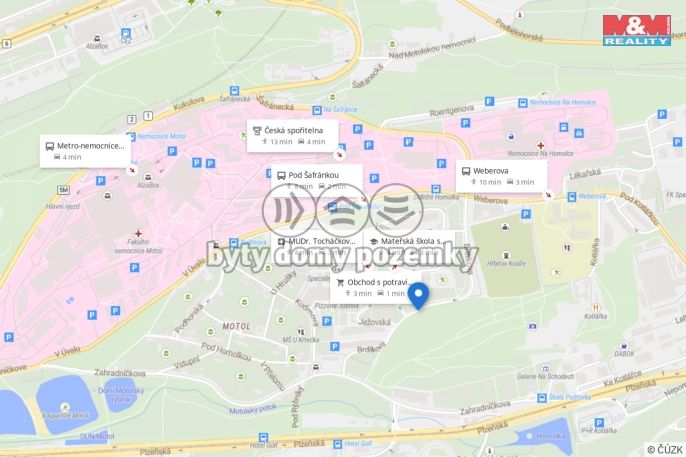 Pronájem, Byt 2+kk, Praha