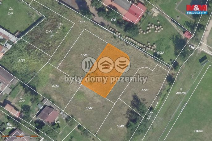 Prodej, Pozemek k bydlení, Vrbová Lhota