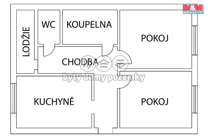 Prodej, Byt 2+1, Valašské Meziříčí