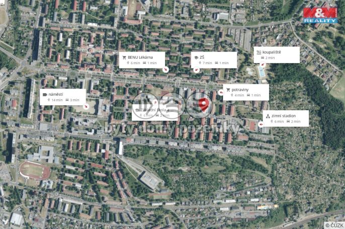 Prodej, Byt 2+1, Ostrov