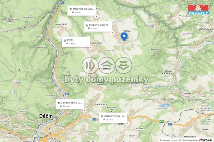 Prodej, Pozemek k bydlení, Růžová