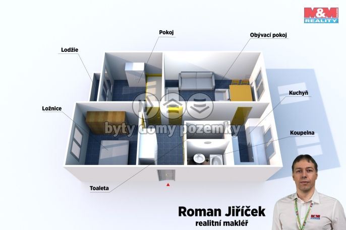 Prodej, Byt 3+1, Plzeň