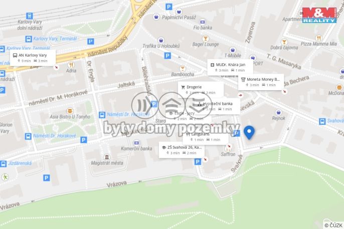 Prodej, Byt 1+1, Karlovy Vary