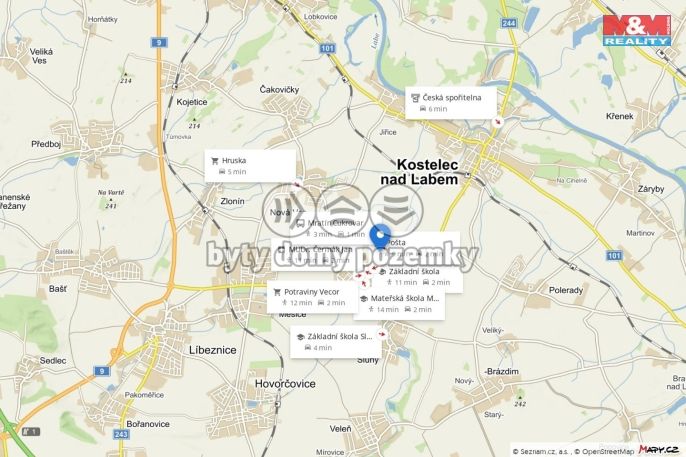 Pronájem, Byt 2+kk, Mratín