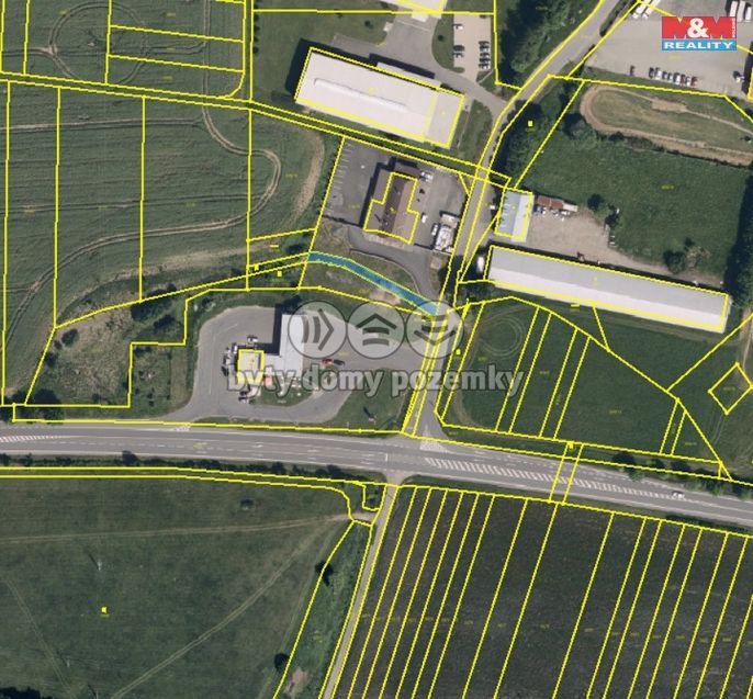 Pronájem, Komerční pozemky, Drslavice