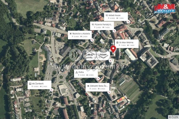 Pronájem, Byt 2+1, Žamberk