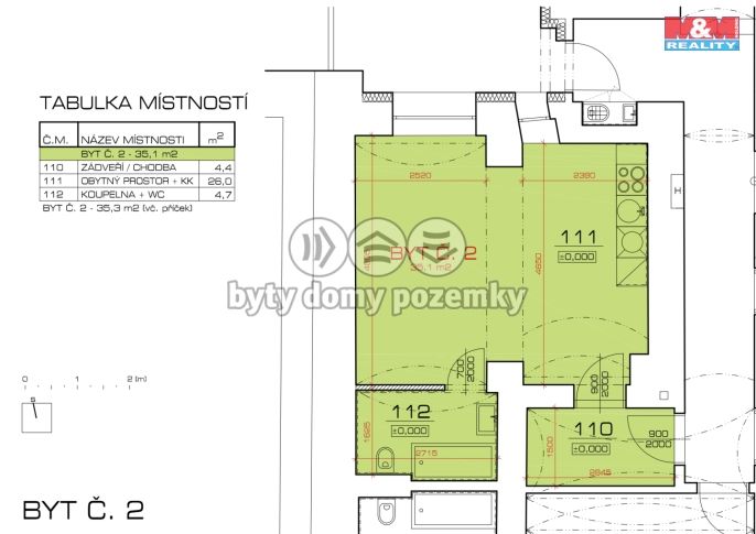 Pronájem, Byt 1+kk, Třebechovice pod Orebem